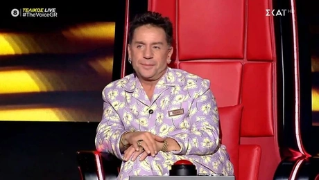 Συγκινημένος ο Γιώργος Μαζωνάκης στο The Voice