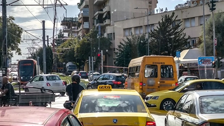 Κίνηση τώρα στην Αθήνα