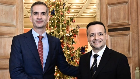 Ο Κώστας Μπακογιάννης και ο Χάρης Δούκας