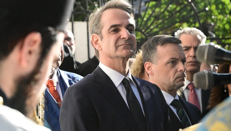 Στη Δεξαμενή για τον αγιασμό των υδάτων ο Κυριάκος Μητσοτάκης