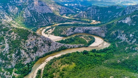 Εντυπωσιακές εικόνες από τα Στενά Νέστου