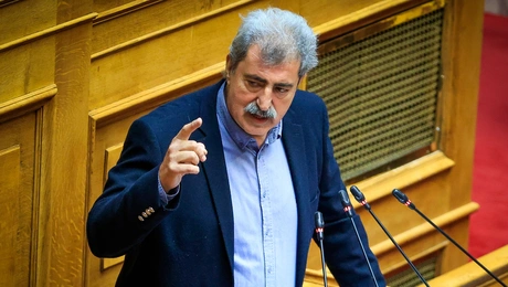 Ο Παύλος Πολάκης στη Βουλή