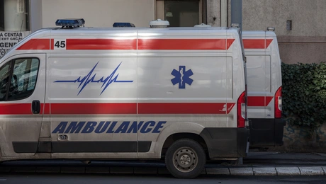 Ασθενοφόρο στη Σερβία