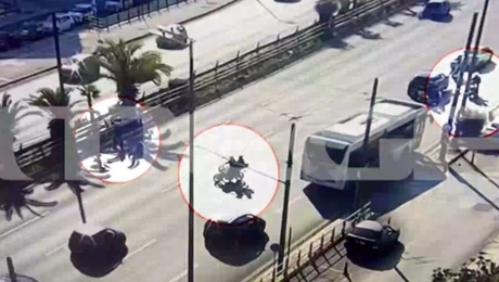 Λεωφόρος Συγγρού: Πεζός διέσχισε τον δρόμο και προκλήθηκε ατύχημα 