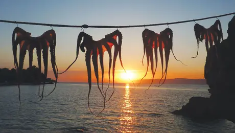 Ηλιοβασίλεμα στην Πειραϊκή 