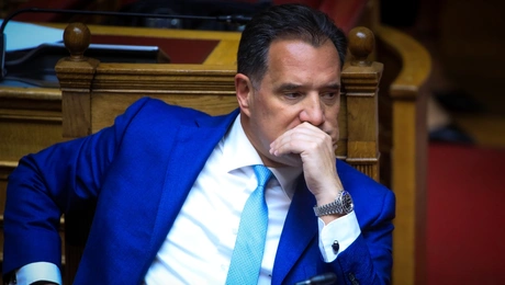 Ο Άδωνις Γεωργιάδης στη Βουλή