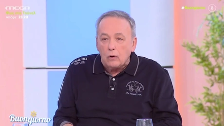 Ο Ανδρέας Μικρούτσικος στο Buongiorno