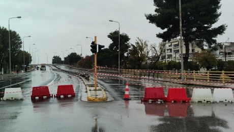 Θεσσαλονίκη γέφυρα λεωφόρου Δενδροποτάμου