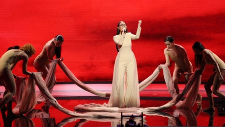 Η Κλαυδία στον εθνικό τελικό της Eurovision 2025