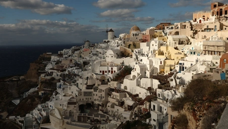 Στιγμιότυπο από τη Σαντορίνη