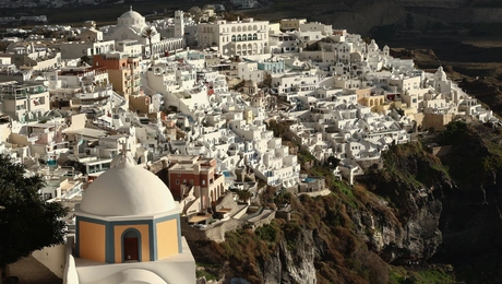 Στιγμιότυπο από τη Σαντορίνη