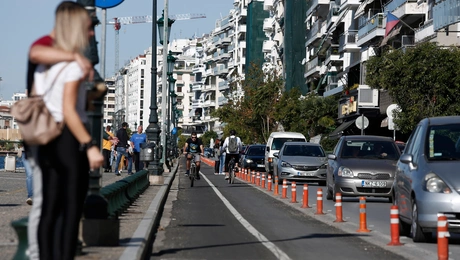 Ποδηλατόδρομος στη Θσσαλονίκη