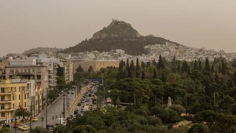 Αφρικανική σκόνη στην Αθήνα