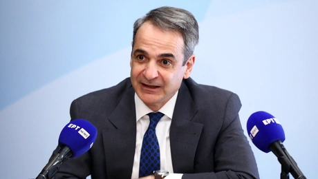Ο Κυριάκος Μητσοτάκης στο υπουργείο Εσωτερικών