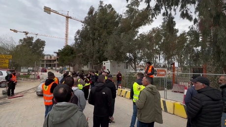 Απεργία στο εργοτάξιο Ελληνικού για το εργατικό ατύχημα