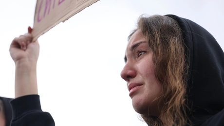 Διαμαρτυρία στη Βόρεια Μακεδονία