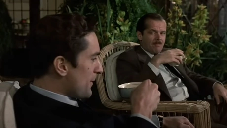 Ρόμπερτ Ντε Νίρο και Τζακ Νίκολσον στο The Last Tycoon