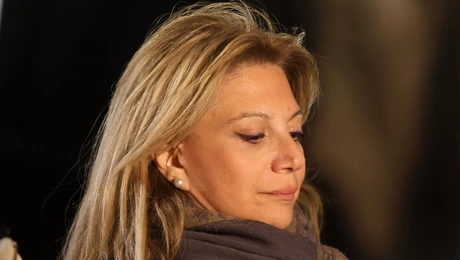Η Μαρία Καρυστιανού σε εκδήλωση στο Ηράκλειο