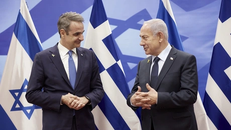 Κυριάκος Μητσοτάκης και Μπενιαμίν Νετανιάχου