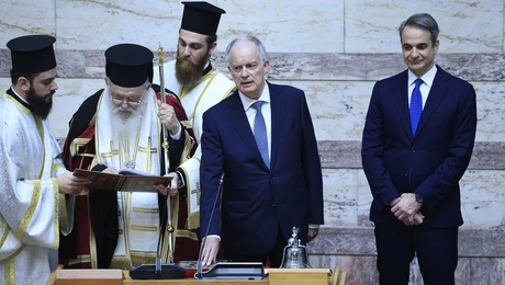 Μητσοτάκης Τασούλας ορκομωσία
