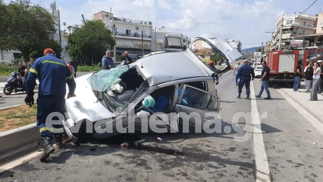 Τροχαίο στη Χαλκίδα