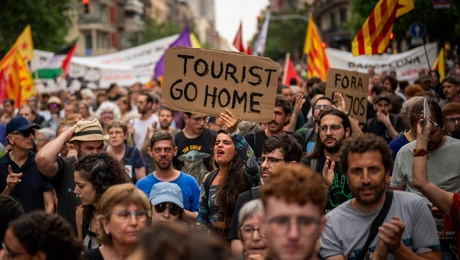 Διαδήλωση στην Ισπανία για το στεγαστικό