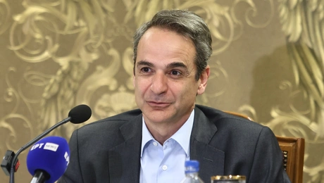 Ο Κυριάκος Μητσοτάκης στο Φοιτητικό Οικοτροφείο της Εκκλησίας