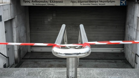Κλεσιτοί σταθμοί του μετρό στην Αθήνα
