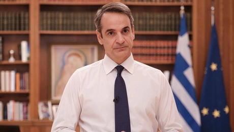 Ο Κυριάκος Μητσοτάκης κάνει διάγγελμα