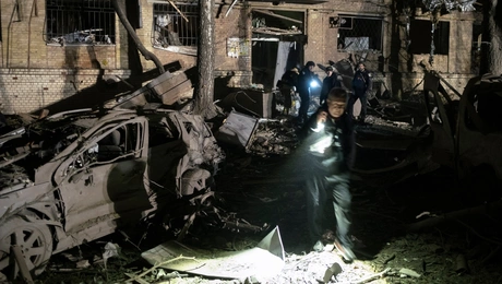 Πυραυλική επίθεση της Ρωσίας στην Ουκρανία