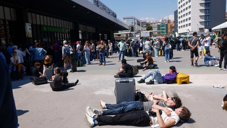 Σταθμός τρένου στη Βαρκελώνη