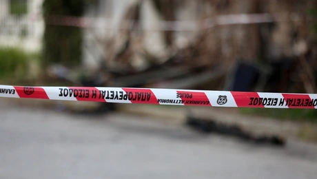 Κορδέλα αστυνομίας σε έγκλημα