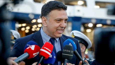 Ο υπουργός Ναυτιλίας, Βασίλης Κικίλιας