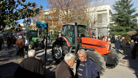 Αγρότες στα Φάρσαλα