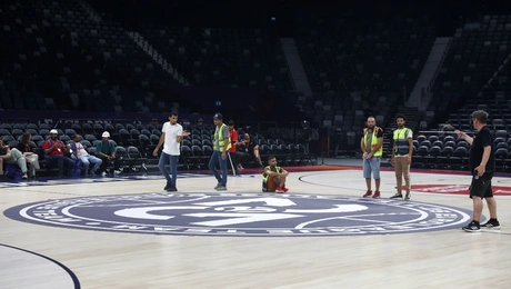 Το Etihad Arena ετοιμάζεται για το Final Four 2025