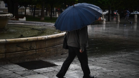 Βροχερός καιρός στην Αθήνα