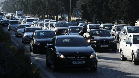 Κίνηση στους δρόμους της Αττικής