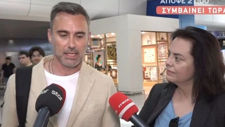 Eurovision 2025: Μαρία Κοζάκου και Γιώργος Καπουτζίδης αναχώρησαν για τη Βασιλεία της Ελβετίας
