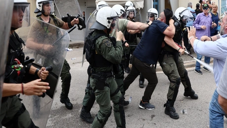 ΜΑΤ οδηγοί ταξί