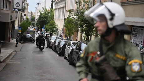 Αστυνομία μετά την επίθεση στη Νομική