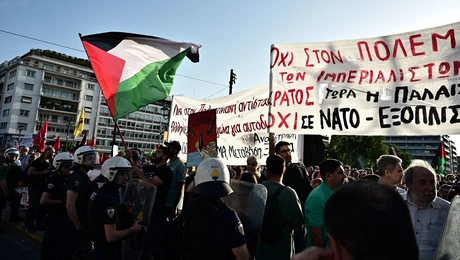 Συγκέντρωση για την Παλαιστίνη στο Σύνταγμα