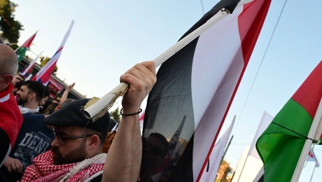 Συγκέντρωση ΠΑΜΕ για την Παλαιστίνη
