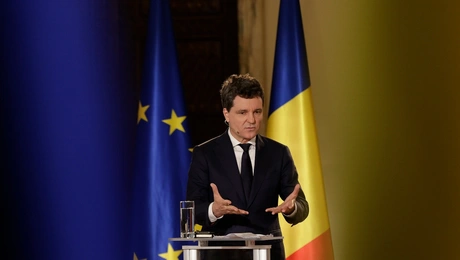 Ο Νικουσόρ Νταν, νικητής στις εκλογές της Ρουμανίας