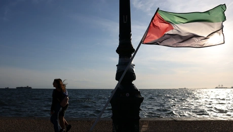 Διαμαρτυρία για την Παλαιστίνη στη Θεσσαλονίκη