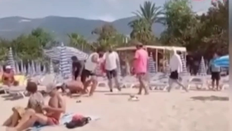 Ξυλοδαρμός σε παραλία στην Τουρκία