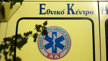 ΕΚΑΒ σε περιστατικό τροχαίου