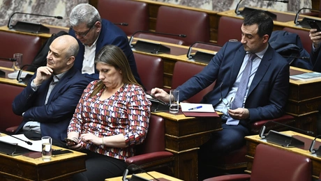 Η Ζωή Κωνσταντοπούλου και ο Αλέξης Χαρίτσης