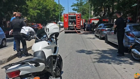Φωτιά στην Αχαρνών