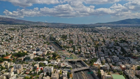 Εναέρια φωτογραφία από την Αθήνα