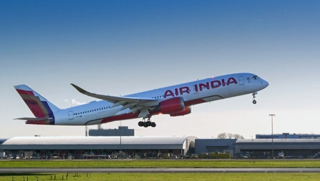 Αεροπλάνο της Air India στην Ινδία